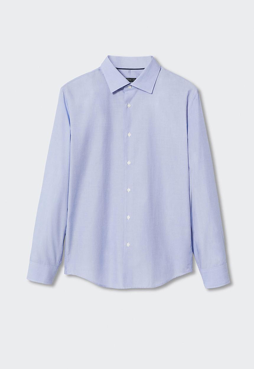 MANGO - Shirt cuneo - sky blue