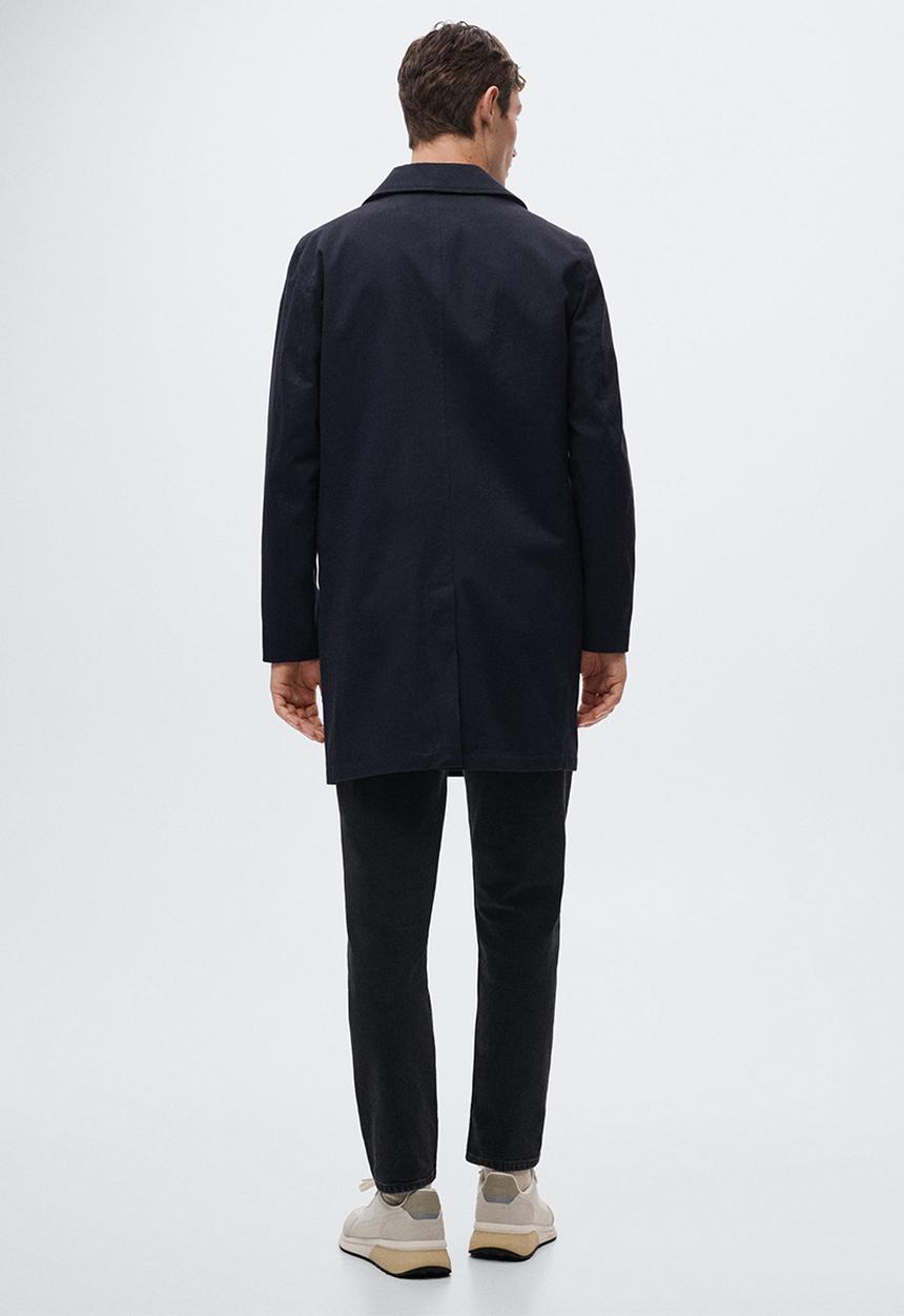 MANGO - Parka chayton - navy
