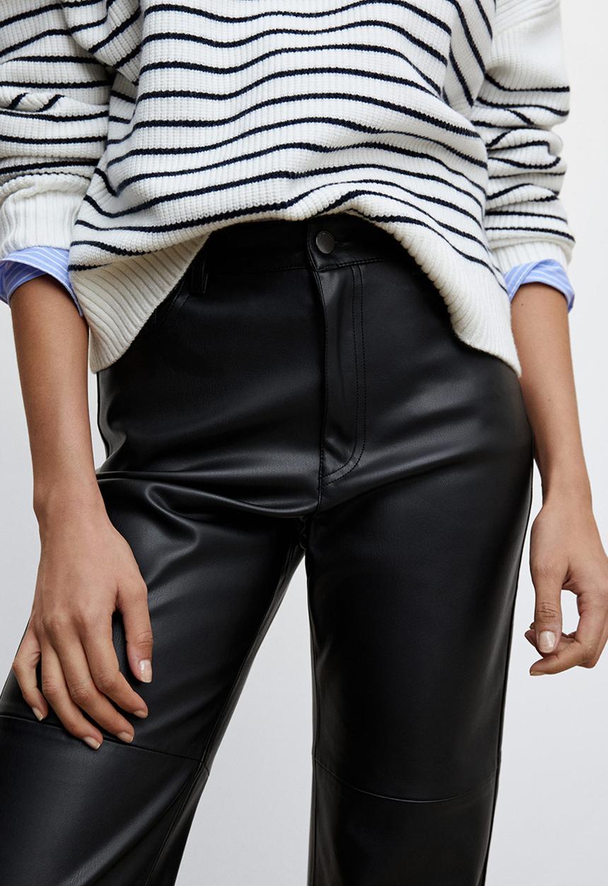 MANGO -  Trousers lille - black1