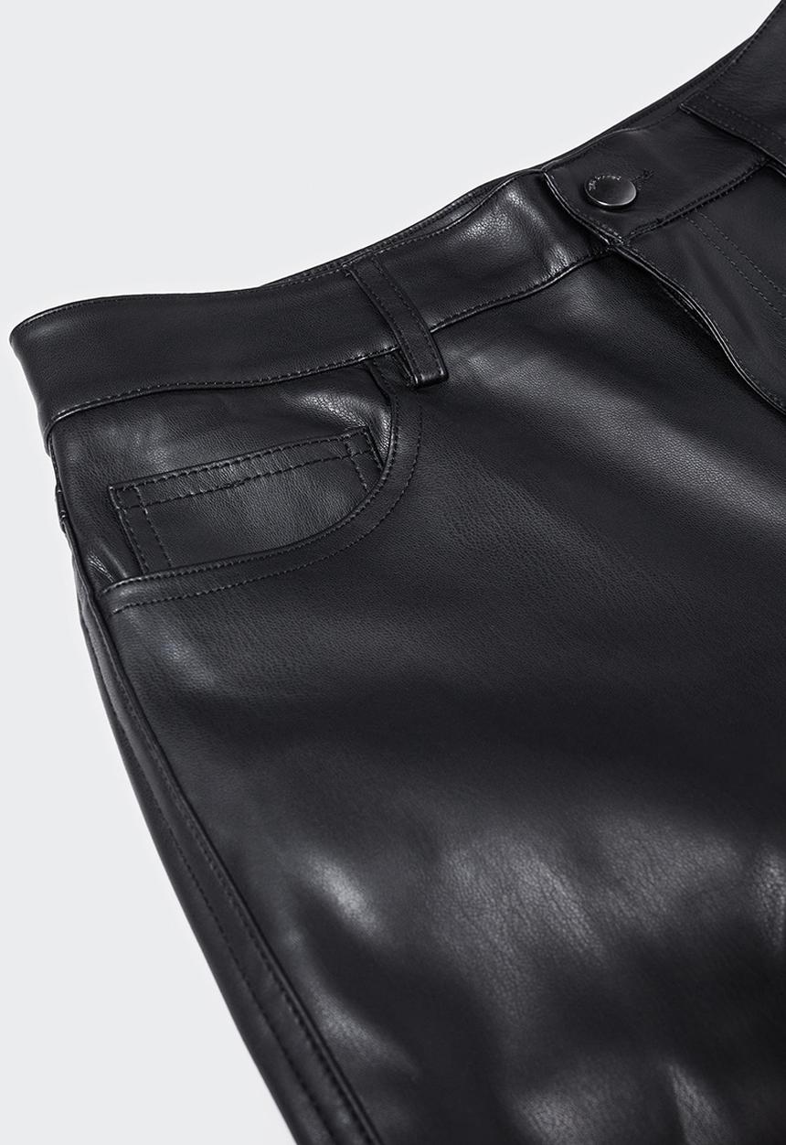 MANGO -  Trousers lille - black1