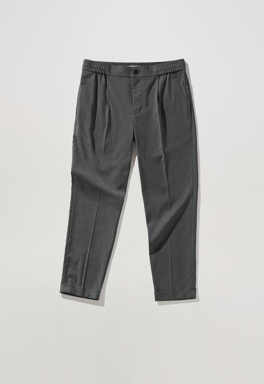 MANGO - Trousers trieste - dark heather grey 