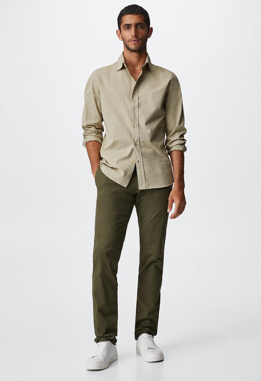 MANGO - Shirt lumiere - beige 