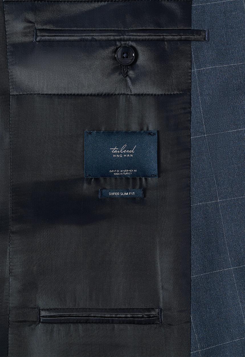 MANGO - Blazer paulo - indigo blue