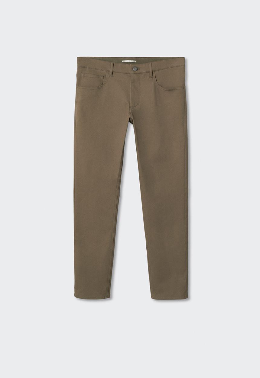 MANGO - Trousers pisa - medium brown