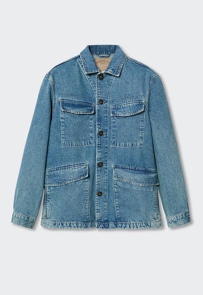 MANGO - Jacket paul - blue