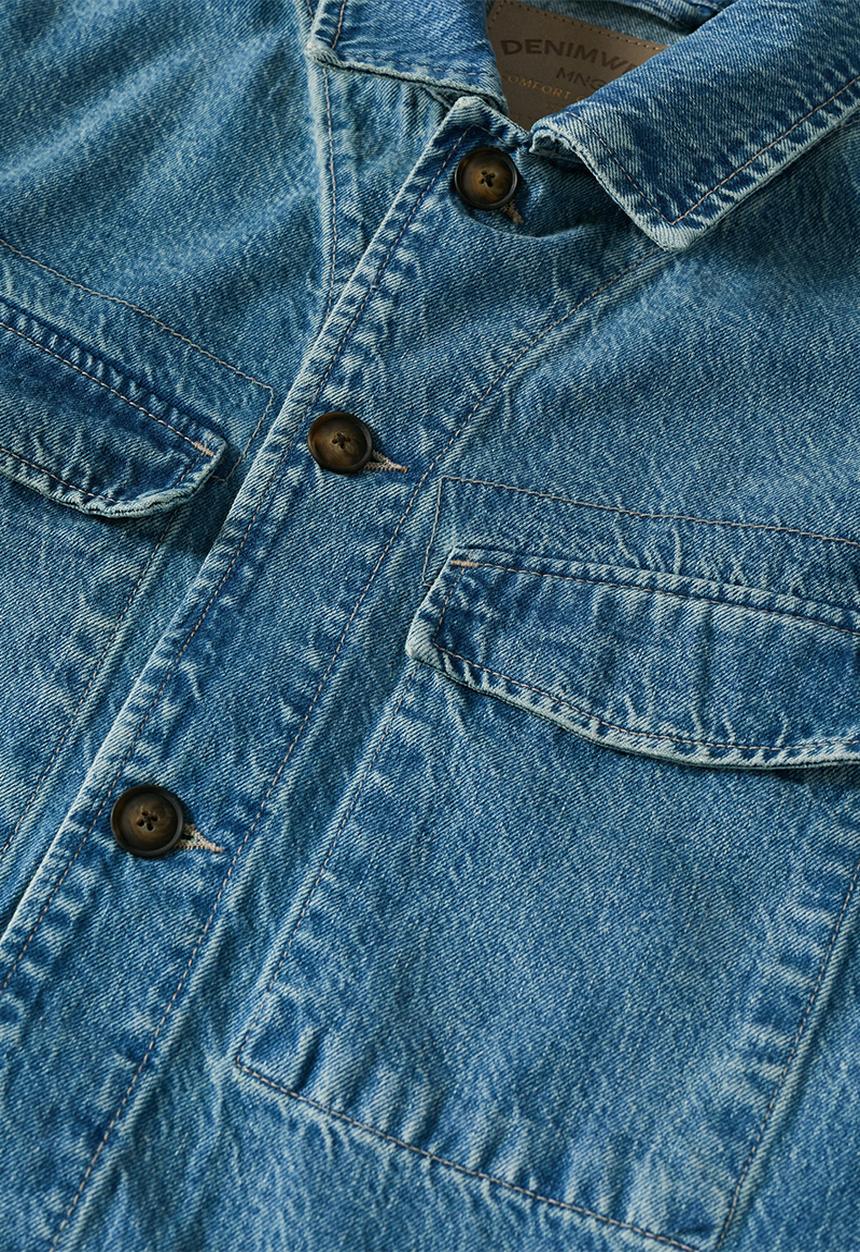 MANGO - Jacket paul - blue