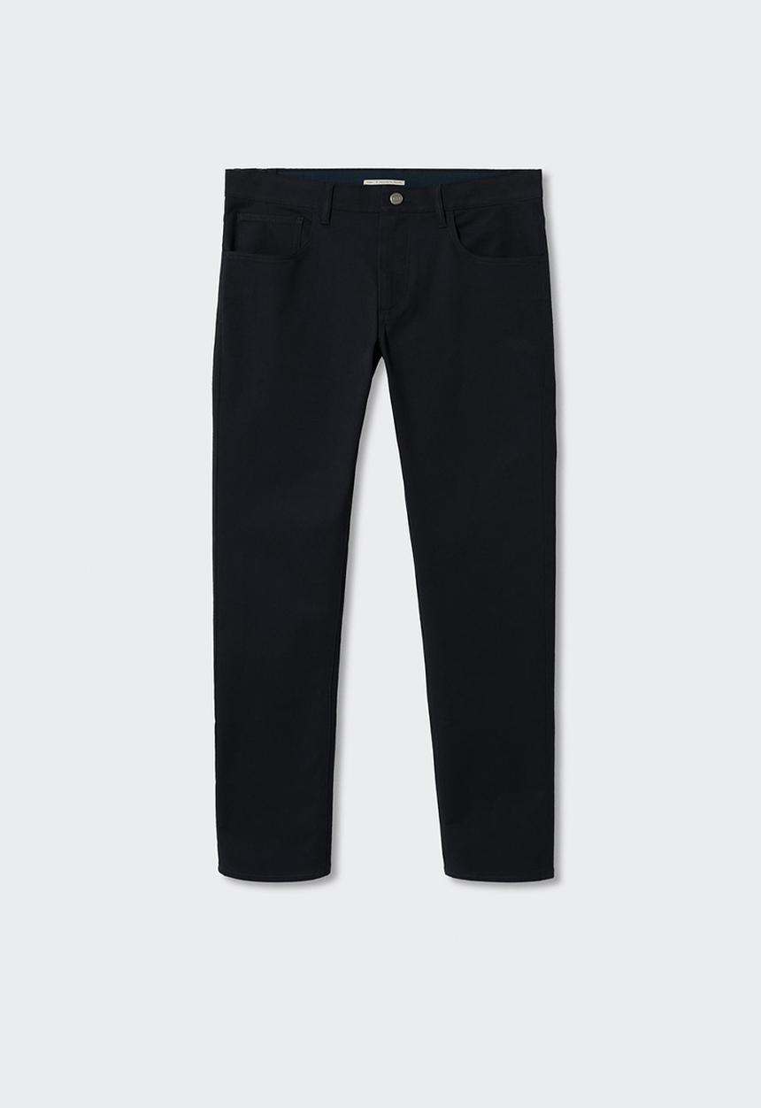 MANGO - Trousers pisa - dark navy 