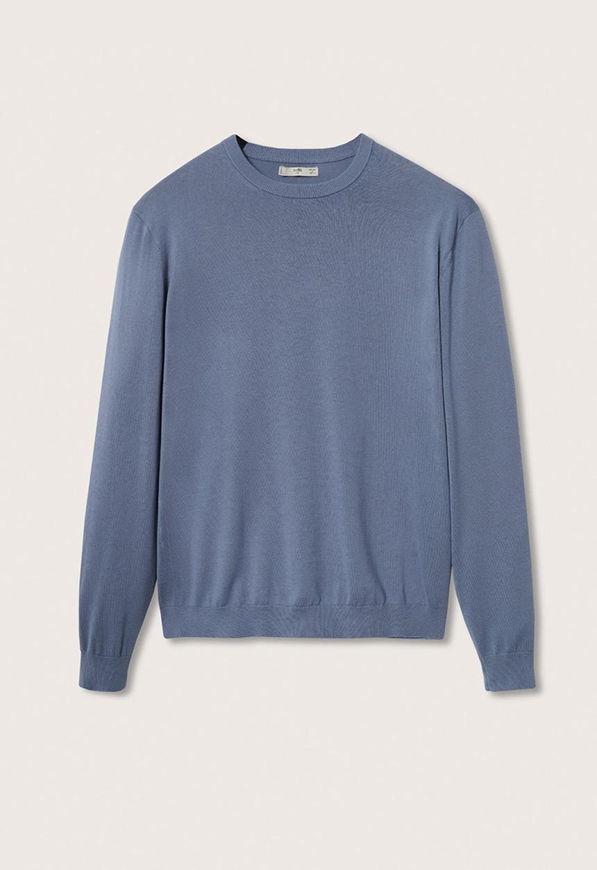 MANGO - Sweater ten - china blue 