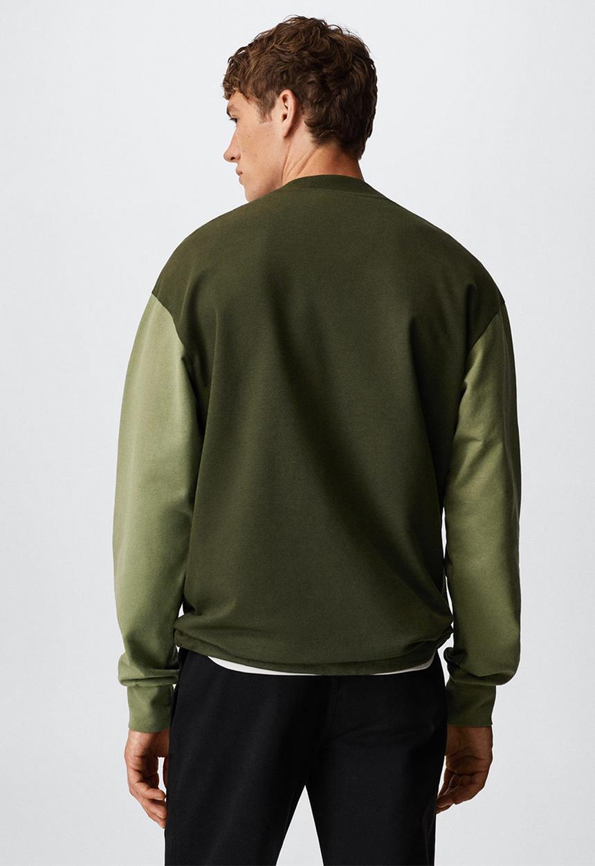 MANGO - Sweatshirt rainb - green