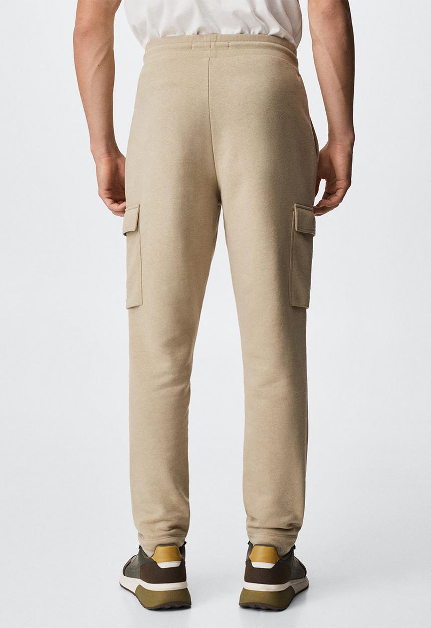 MANGO - Trousers miltyp - beige 