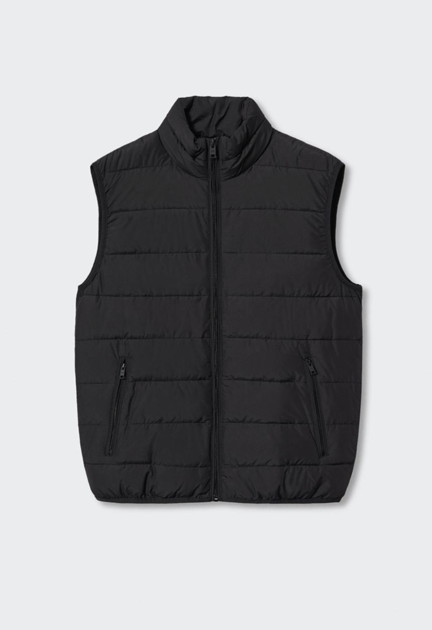 MANGO - Waistcoat gorryst - black