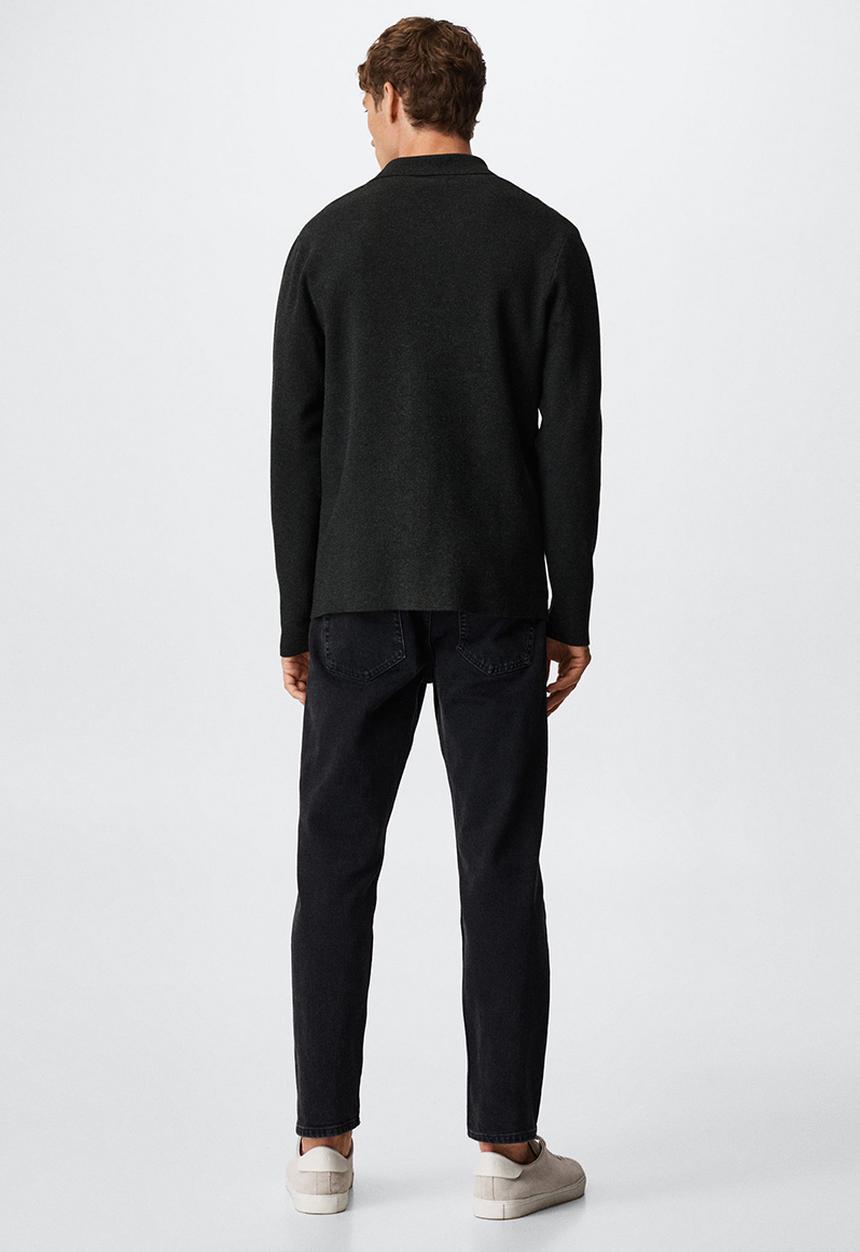 MANGO - Cardigan luxusb - charcoal
