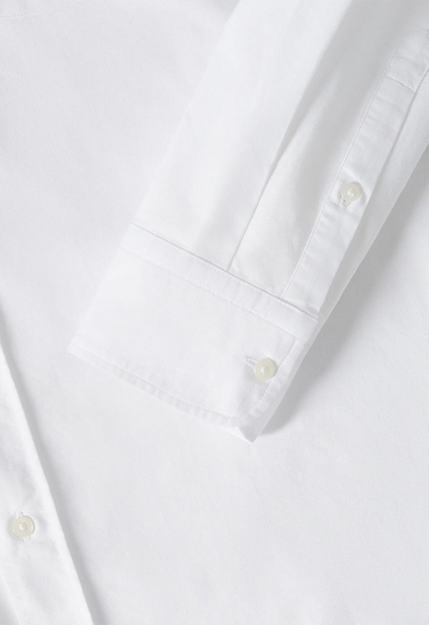 MANGO - Shirt oxford inc - white 