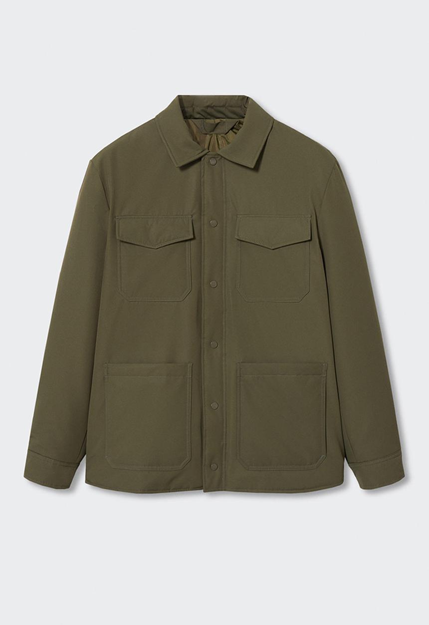 MANGO - Jacket kobe - khaki 