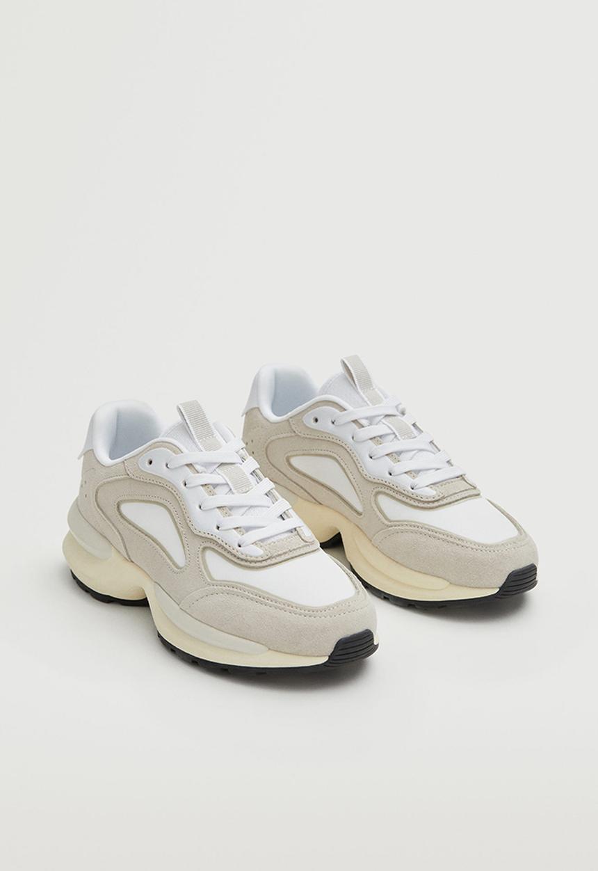 MANGO - Aura sport shoe - white