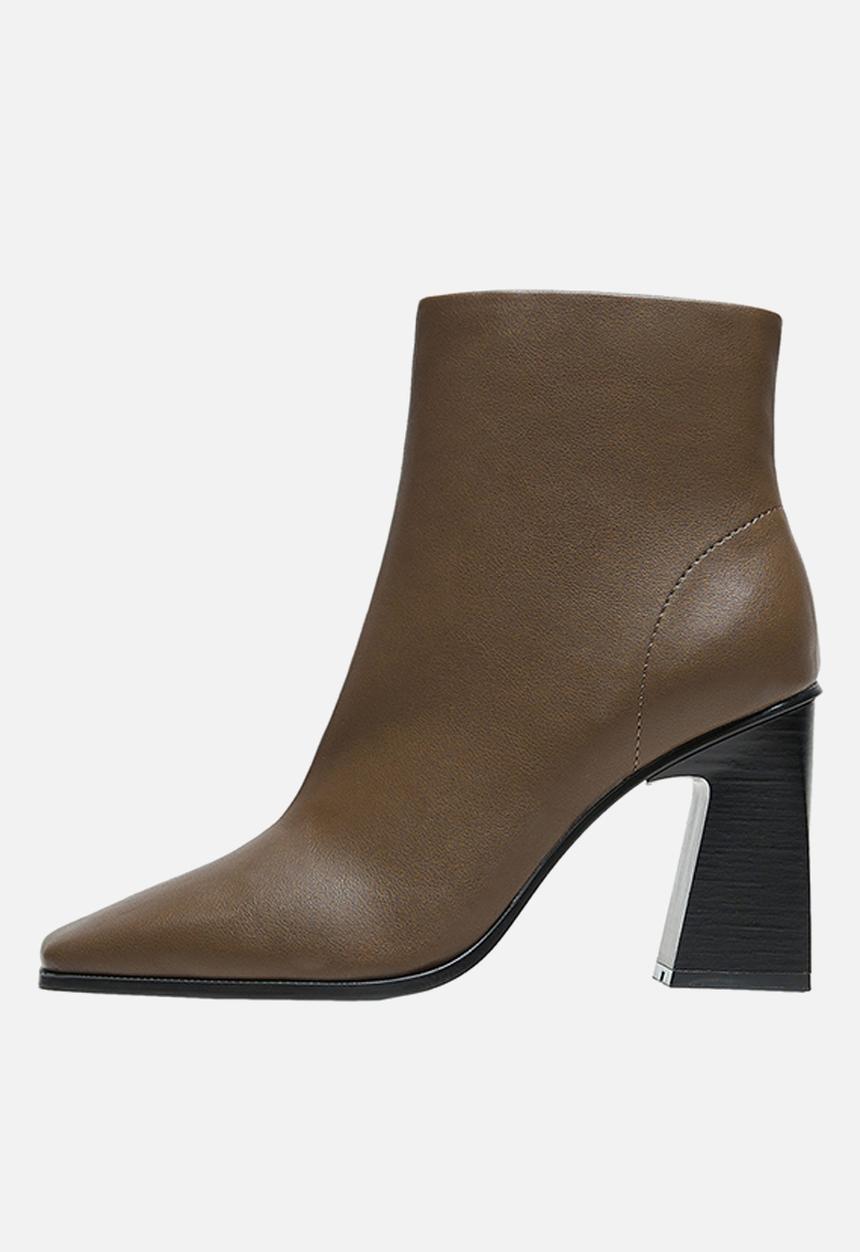 MANGO - Yves ankle boot - khaki