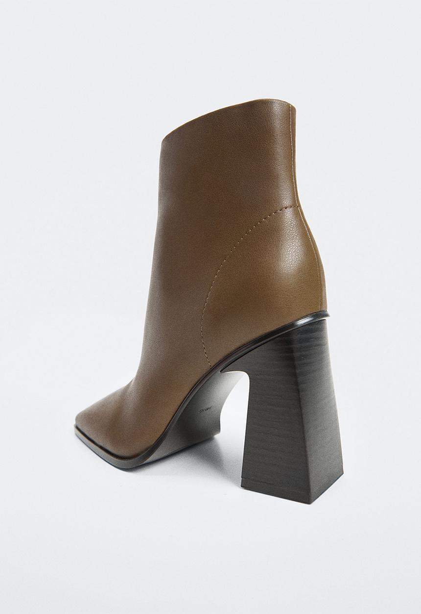 MANGO - Yves ankle boot - khaki