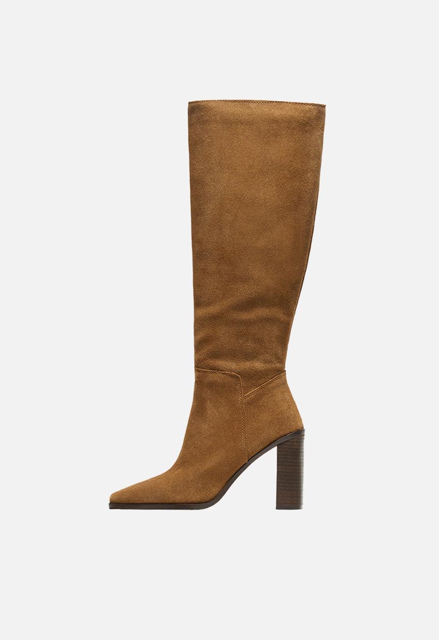 MANGO - Jinete knee high boot - medium brown