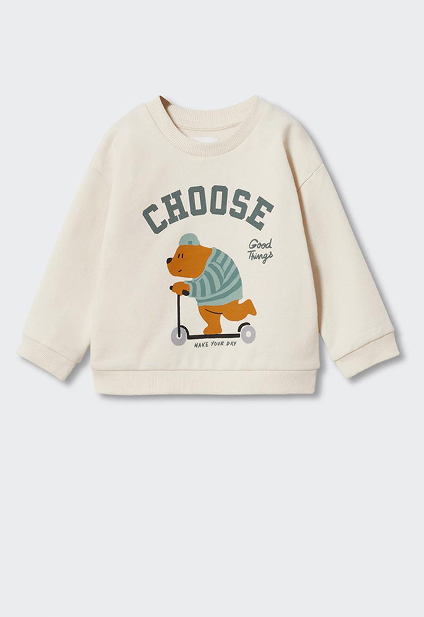 MANGO - Sweatshirt mateo - natural