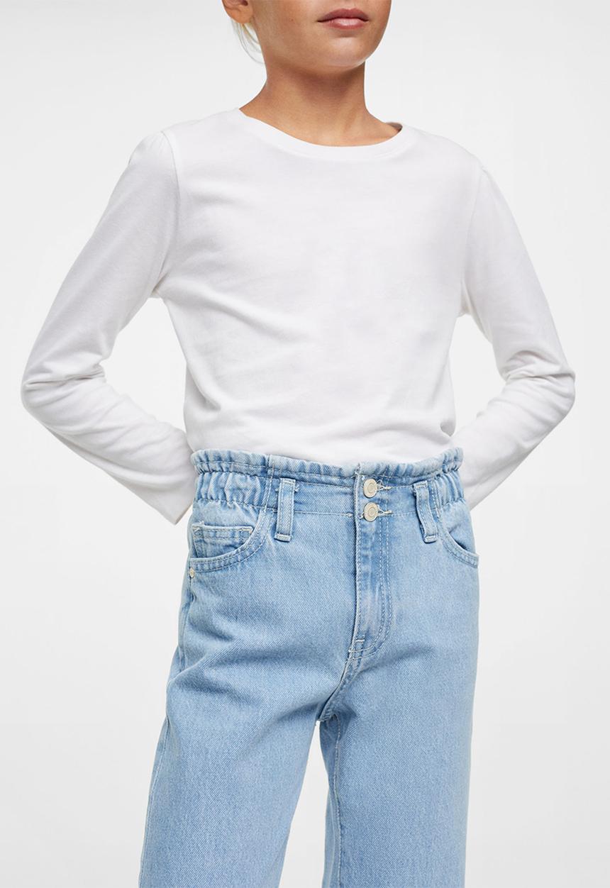 MANGO - Jeans cindy p - open blue