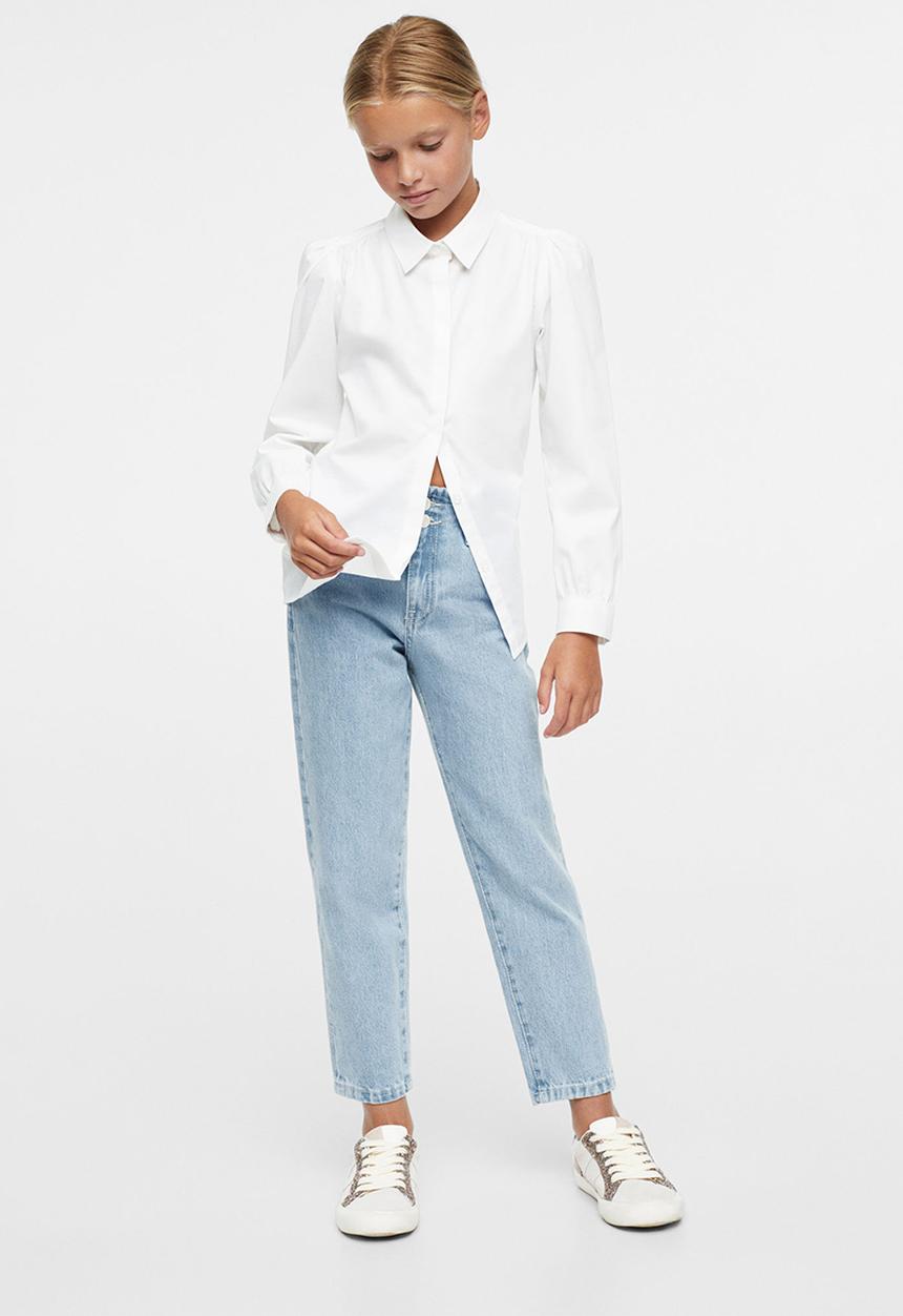 MANGO - Jeans cindy p - open blue