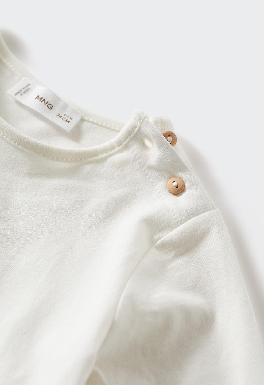 MANGO - T-shirt better - natural 