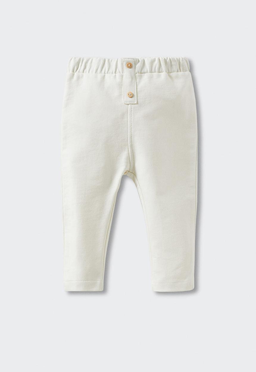 MANGO - Trousers espin - natural