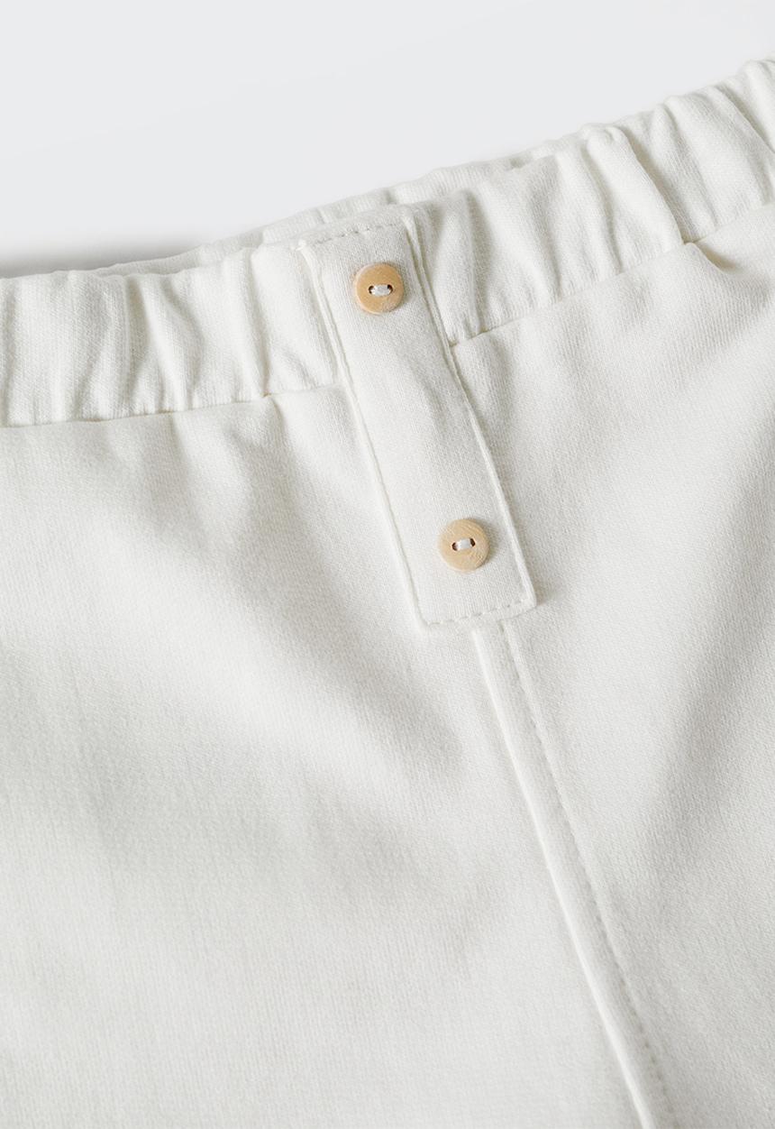 MANGO - Trousers espin - natural