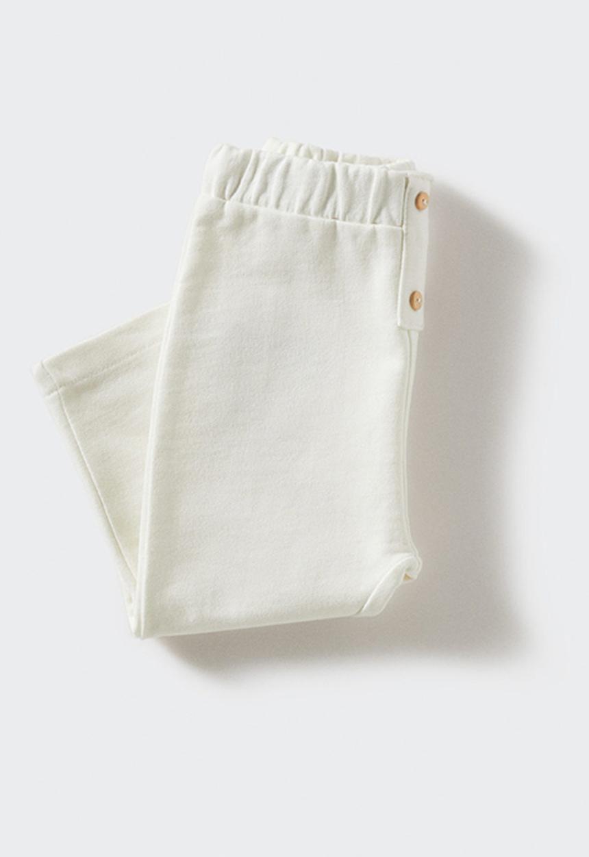 MANGO - Trousers espin - natural