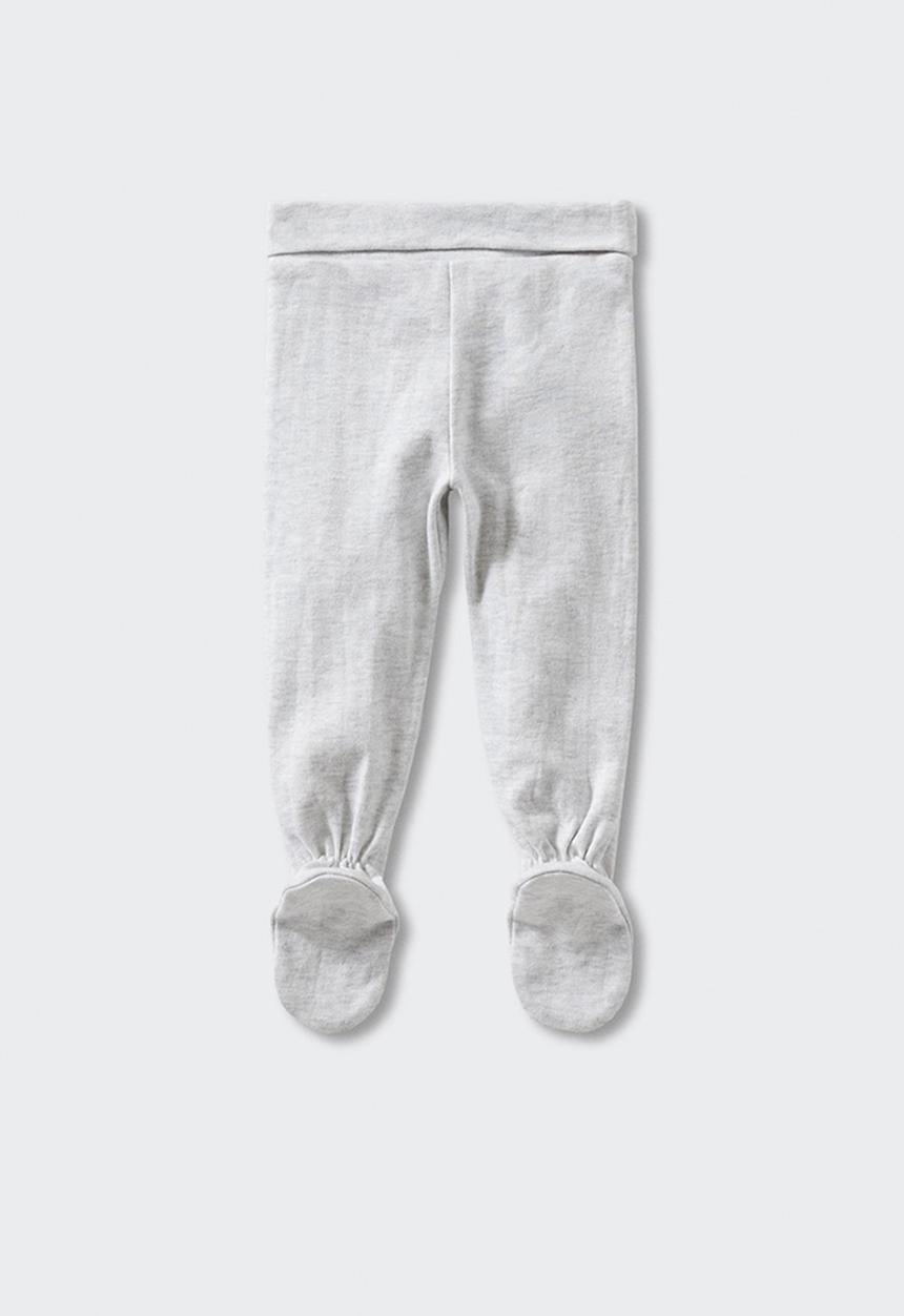 MANGO - Trousers polaina3 - gray