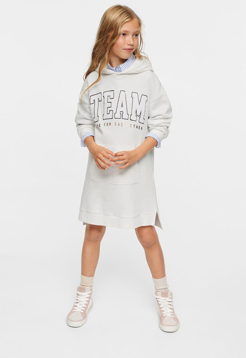 MANGO - Dress team - natural