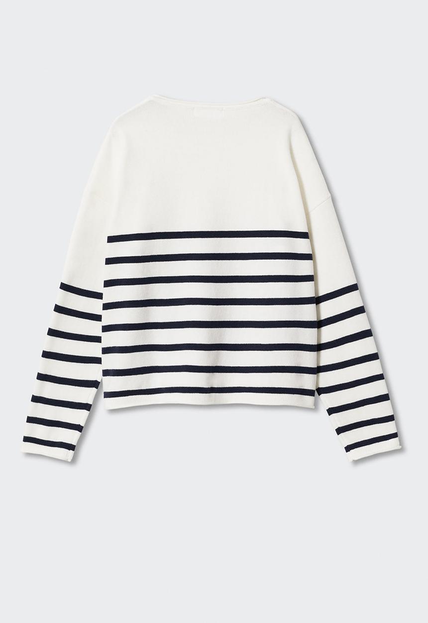 MANGO - Sweater jin - beige
