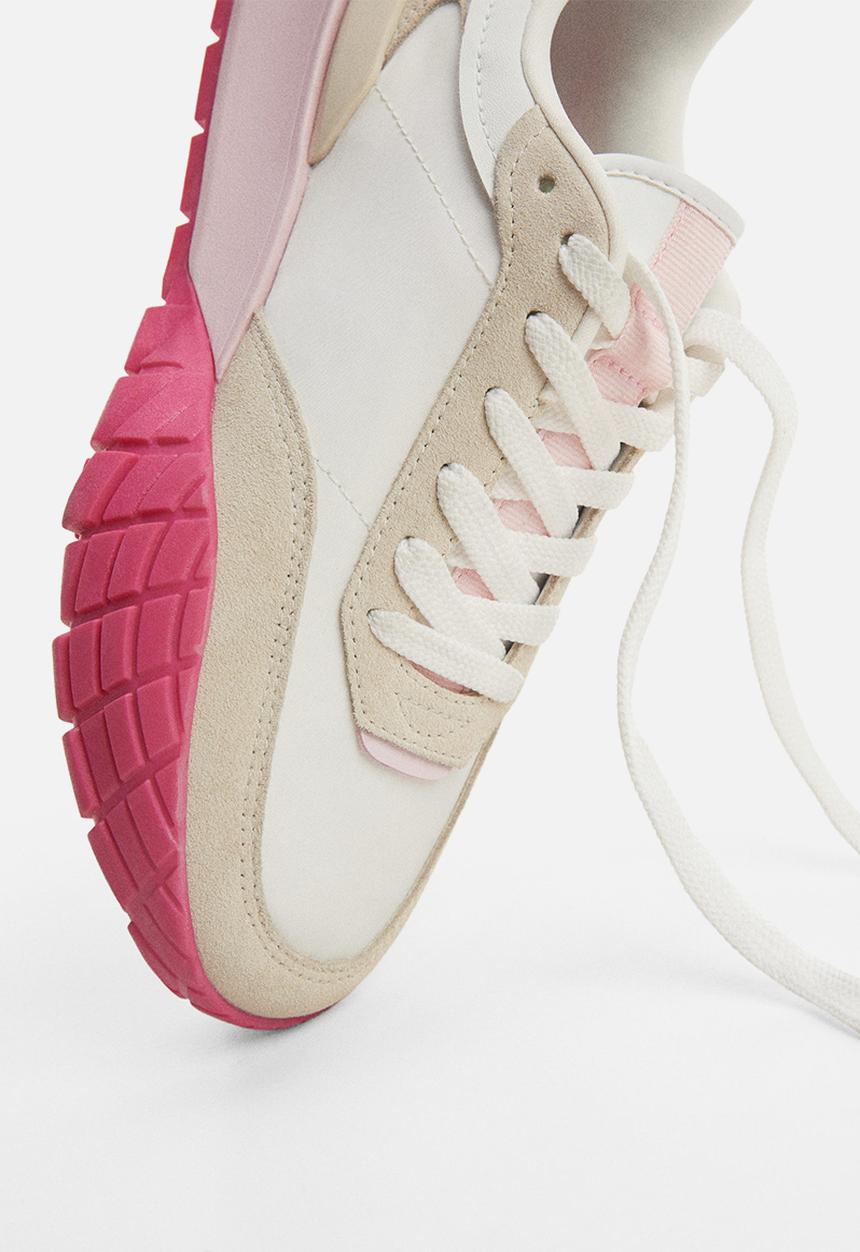 MANGO - Breathe sport shoe - bright pink