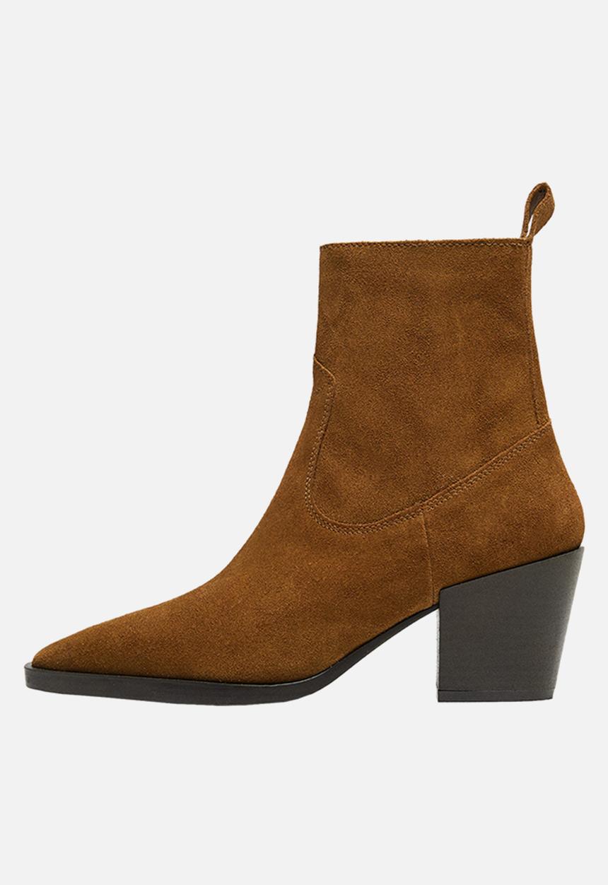 MANGO - Virgil ankle boot - medium brown