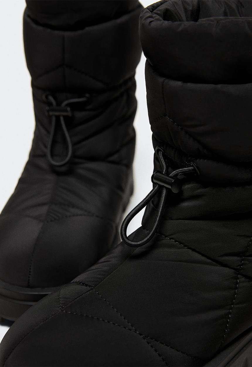 MANGO - Snow ankle boot - black