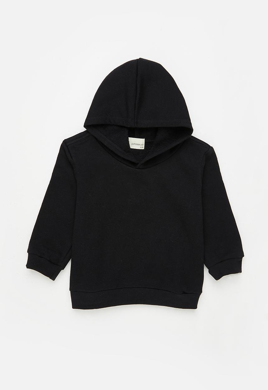 Superbalist - Infant 2pk plain hoody - black & grey mel