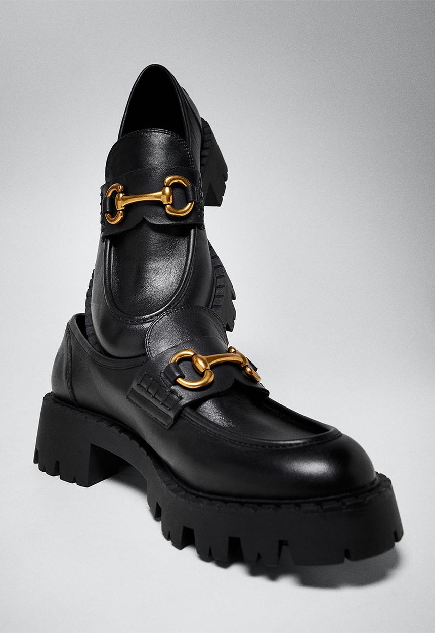 MANGO - Moc loafer - black