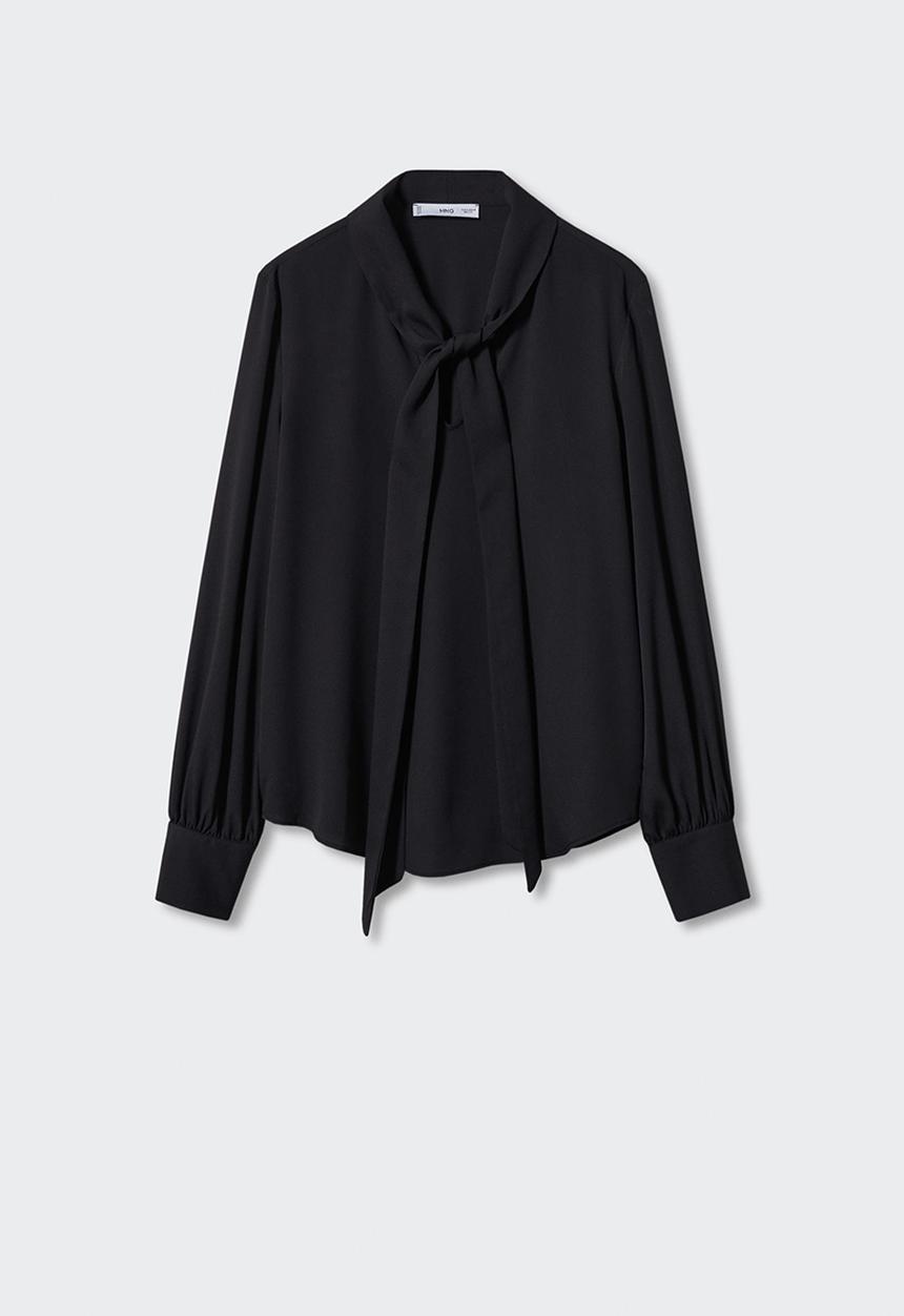 MANGO - blouse sonia - black