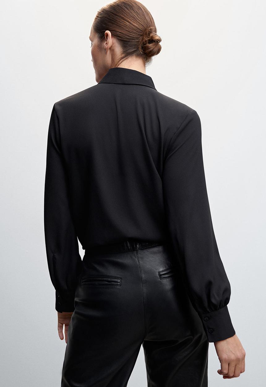 MANGO - blouse sonia - black