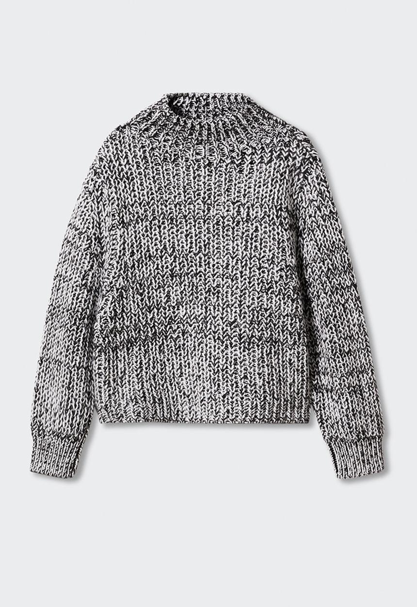 MANGO - Sweater candy - black