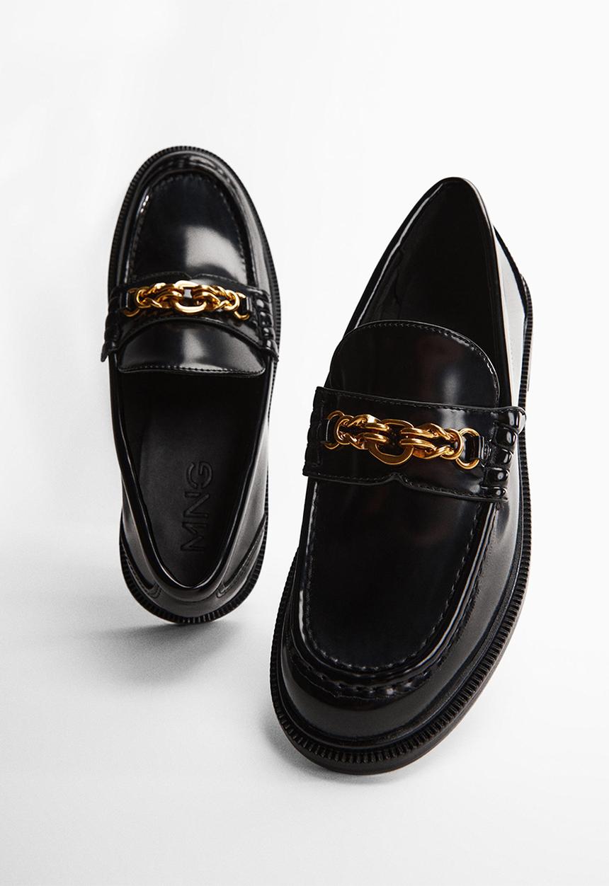 MANGO - Cece loafer - black