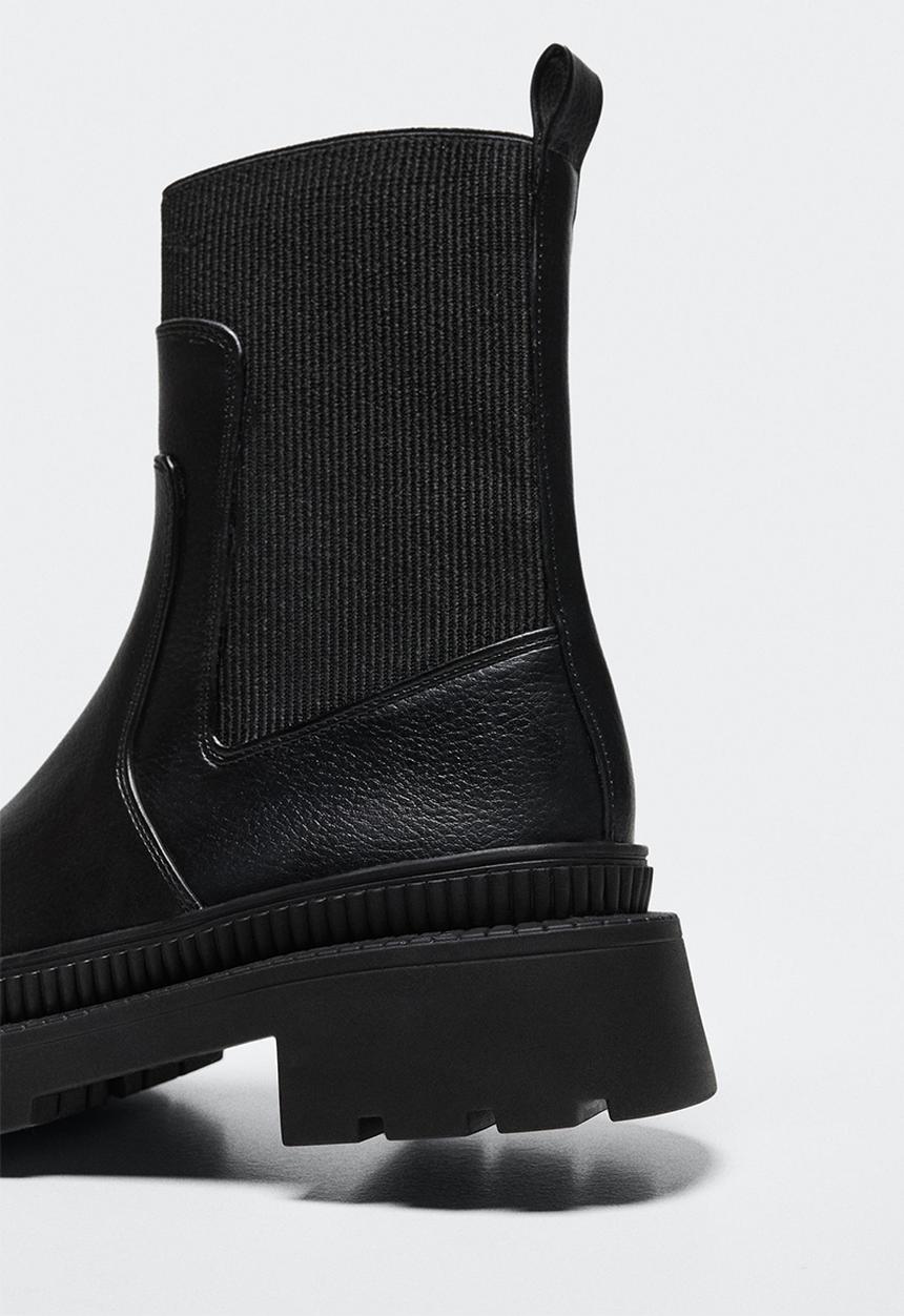 MANGO - Ying ankle boot - black