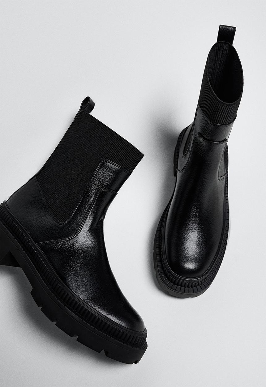MANGO - Ying ankle boot - black