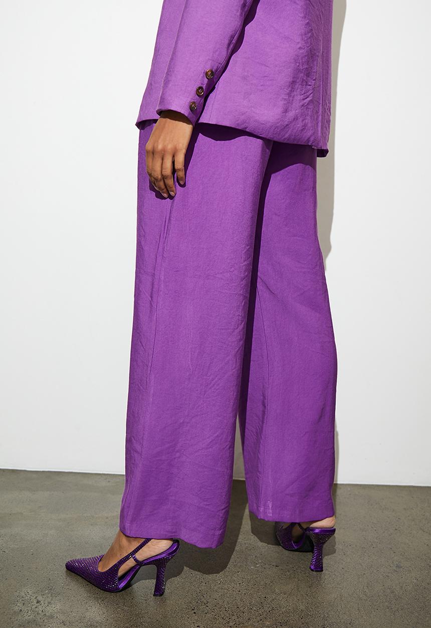 Superbalist - Co-ord wide leg - purple