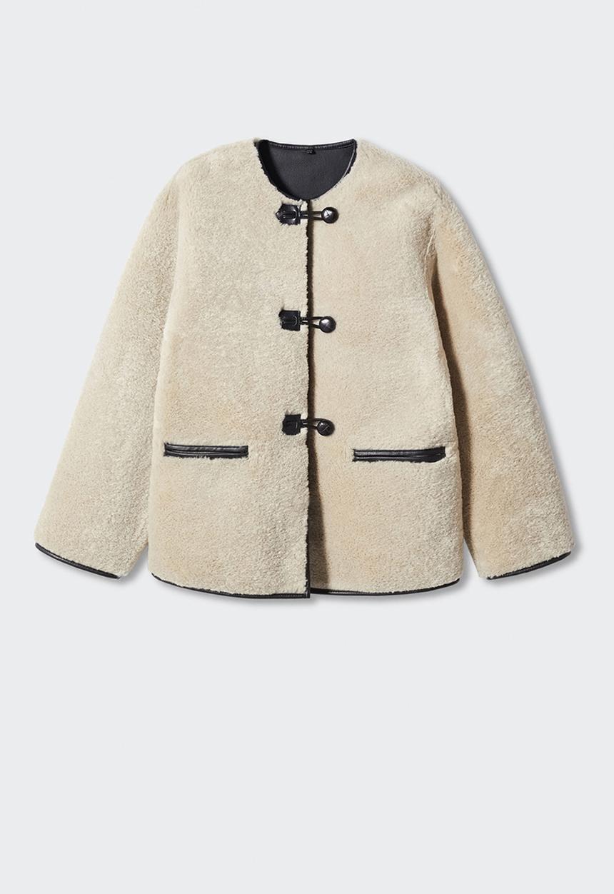 MANGO - Jacket bethoven - light beige