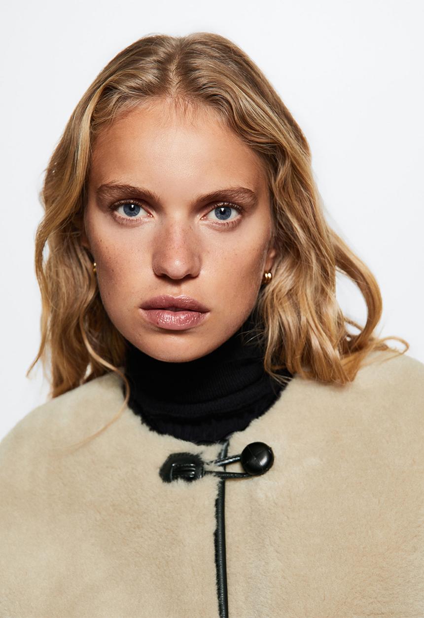 MANGO - Jacket bethoven - light beige