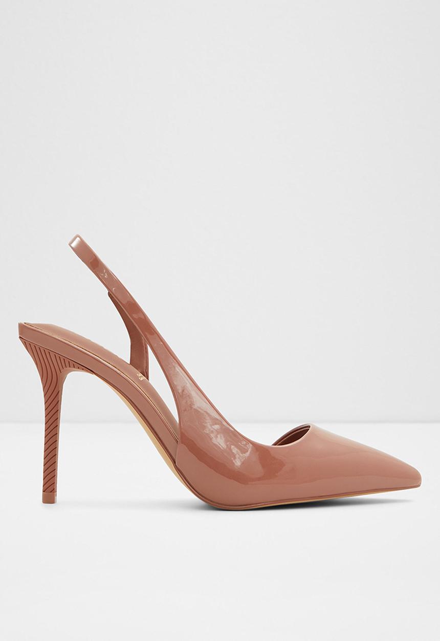 ALDO - Tirarith leather court heel - rust