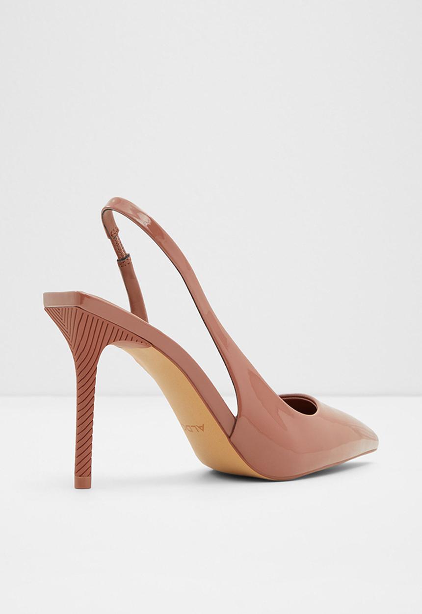 ALDO - Tirarith leather court heel - rust