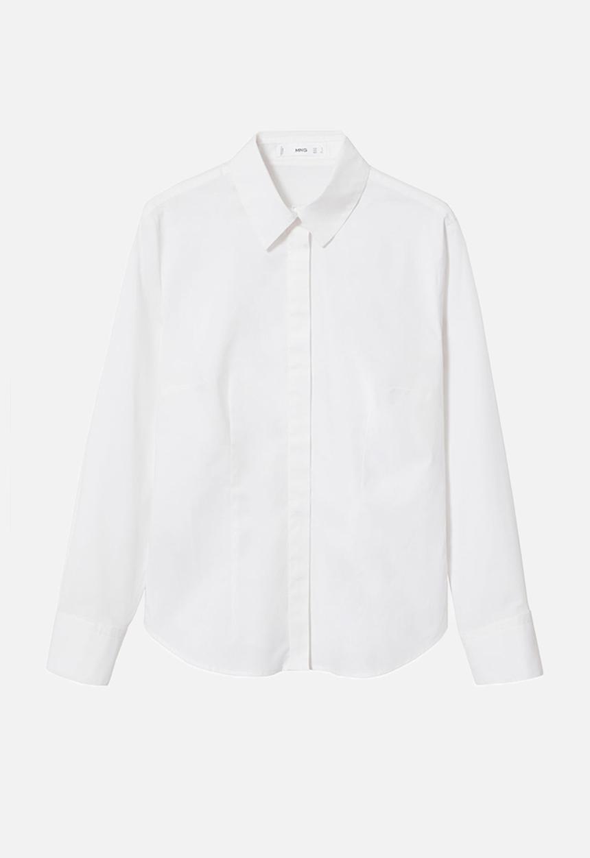 MANGO - Plus shirt sofia - white 