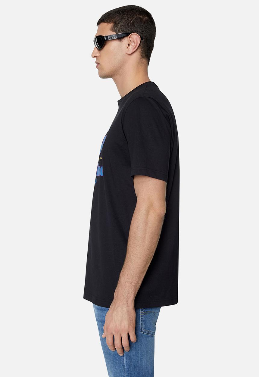 Diesel  - T-just-e18 t-shirt -9xxdiesel - black 